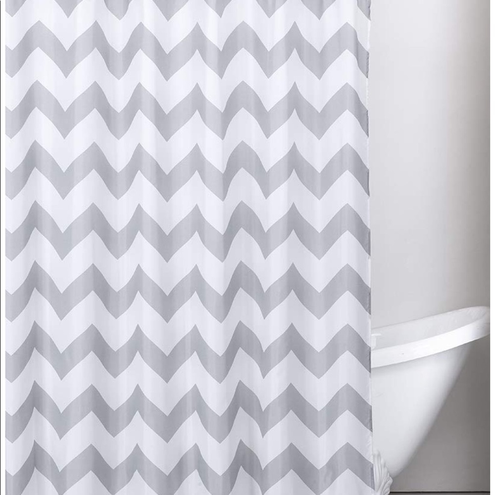 BRAND NEW Printed Shower Curtain, 70 X 72 inches.
